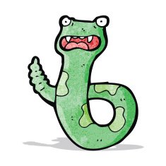 Cartoon Snake N55