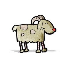 Cartoon Goat N13
