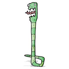 Cartoon Snake N56