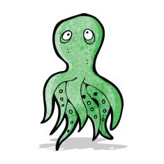 Cartoon Octopus N28