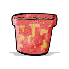 cartoon flowerpot N2