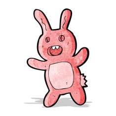 cartoon spooky rabbit N3