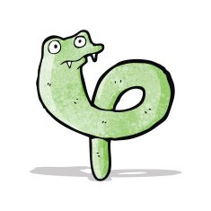 Cartoon Snake N57