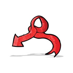 decorative arrow cartoon