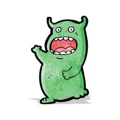 Cartoon Alien N36