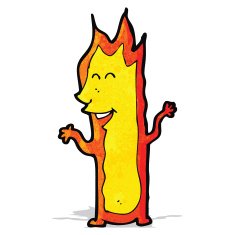 cartoon fire character N2