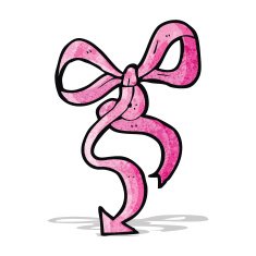 cartoon decorative bow N6