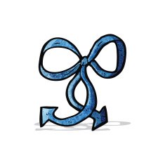 cartoon decorative bow N8