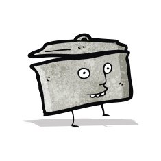 cartoon kitchen pan