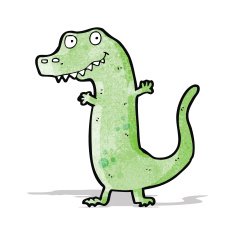 cartoon dinosaur N11
