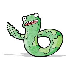 Cartoon Snake N60