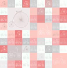 Seamless background with bicycles N3
