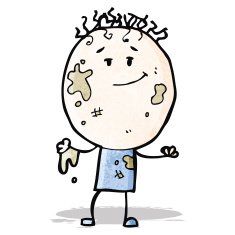 cartoon dirty boy N2