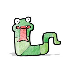 Cartoon Snake N61