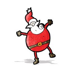 Cartoon Santa Claus N112