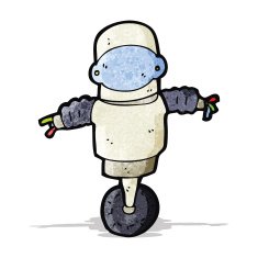 Cartoon Robot N43