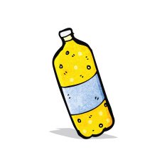 Cartoon Lemonade Bottle N2