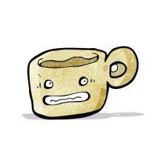 Cartoon Coffee Cup N19