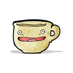 Cartoon Coffee Cup N20