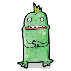 cartoon little monster N13
