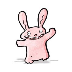Crazy Cartoon Rabbit N3