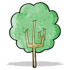 Cartoon Tree N88