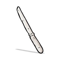 Cartoon Kitchen Knife N4