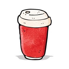 Cartoon Coffee Cup N21