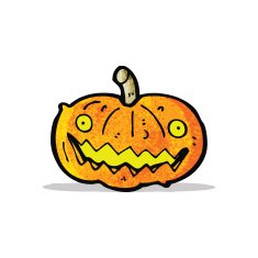 cartoon halloween pumpkin N2
