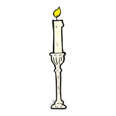cartoon candlestick N3