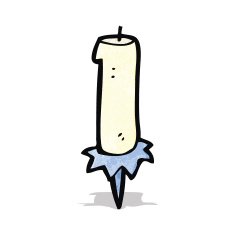 birthday candle cartoon N2