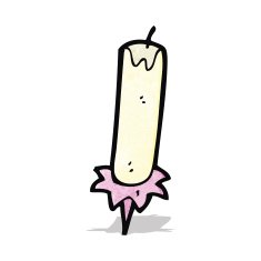 birthday candle cartoon N3