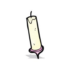 birthday candle cartoon N4