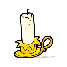 cartoon candlestick N4