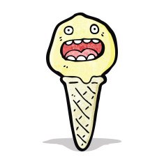 Cartoon Ice Cream N23