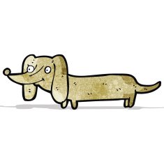 cartoon little dog N13