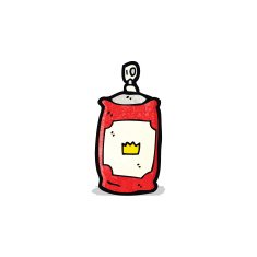 cartoon spray can N5