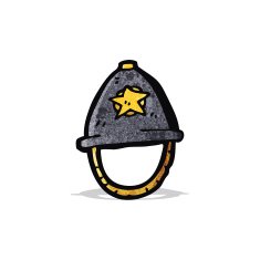 cartoon british helmet