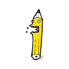 Cartoon Pencil N25