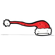 cartoon Christmas hat N3