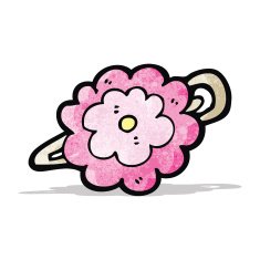 cartoon hair clip N2