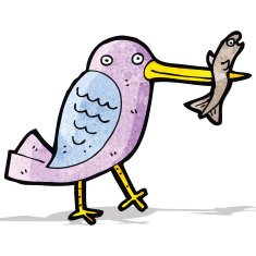 Cartoon Hummingbird N3