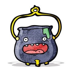 cartoon magic cauldron N2