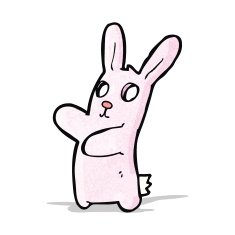spooky bunny rabbit cartoon N3