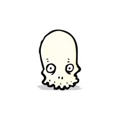 Cartoon Skull N13