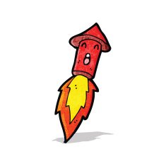 cartoon firework N11