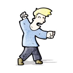 cartoon angry man N7