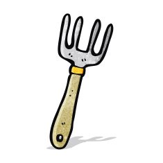 cartoon fork N2