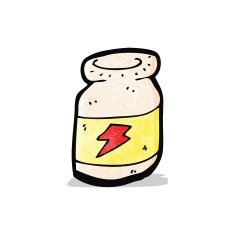 cartoon tablet bottle N2