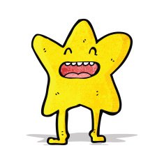 Star Cartoon Character N10